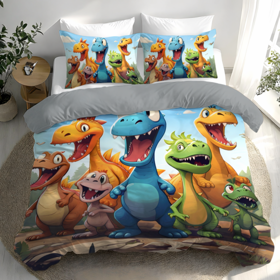 Posteljina Dinosauri